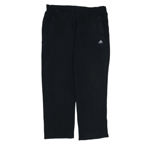 Adidas Men's Black Regular Fit Sweatpants Size L