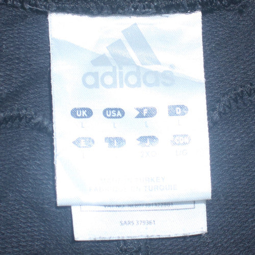 Adidas Men's Black Regular Fit Sweatpants Size L
