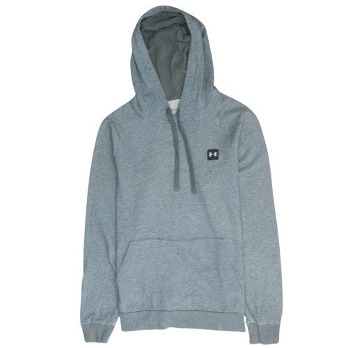 Under Armour Men’s Grey Pullover Hoodie Small Relaxed Fit Sportswear