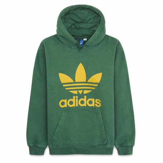 Adidas Men's Green Pullover Hoodie Size S Graphic Sportswear