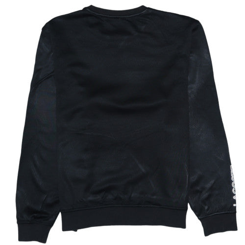 Lacoste Sport Men's Black Regular Fit Crew Neck Sweatshirt M