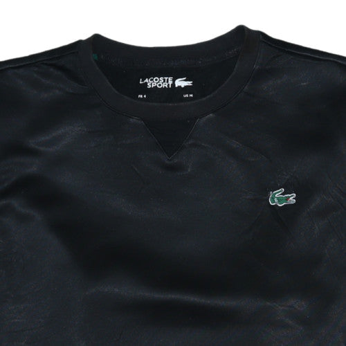Lacoste Sport Men's Black Regular Fit Crew Neck Sweatshirt M