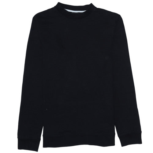 Quiksilver Men’s Black Crew Neck Pullover Sweatshirt Size L