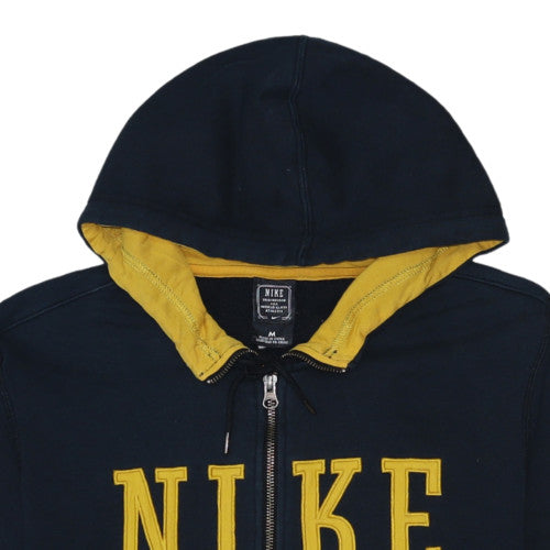 Nike Men's Blue Full Zip Hoodie Medium Sportswear Sweatshirt