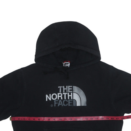 The North Face Men's Black Pullover Hoodie Medium Logo Cotton