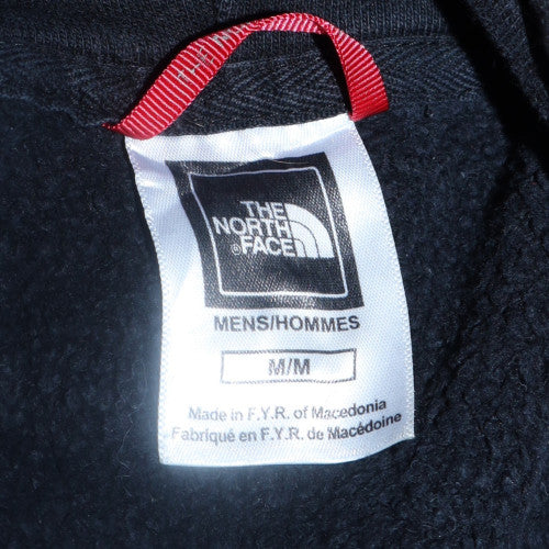The North Face Men's Black Pullover Hoodie Medium Logo Cotton