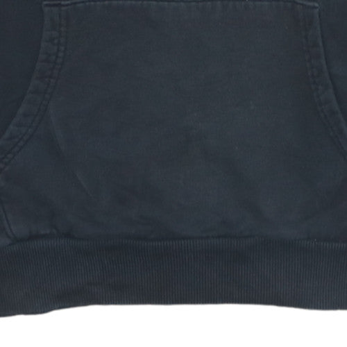 The North Face Men’s Black Pullover Hoodie S Logo Outdoor Fleece