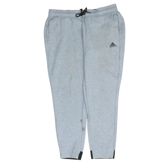 Adidas Men’s Grey Jogger Activewear Trousers Size M Regular Fit