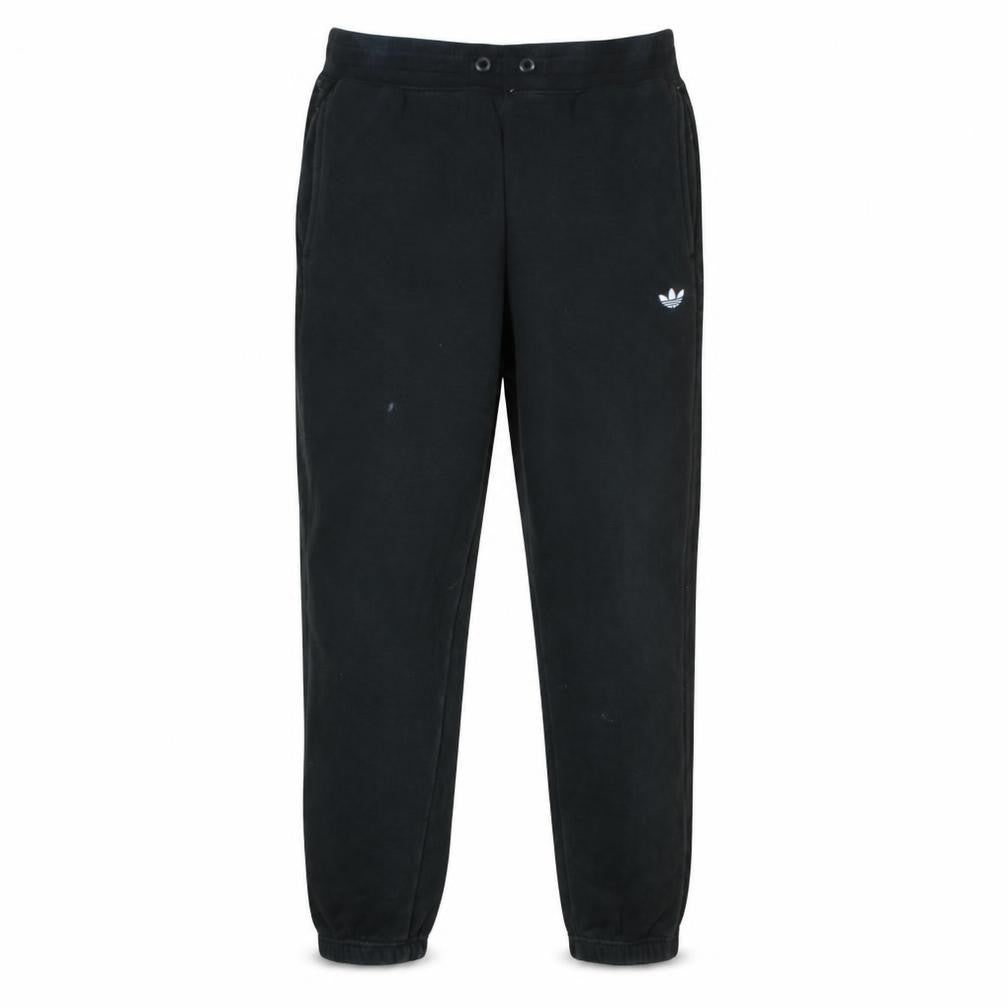 Adidas Men's Black Jogger Trousers L Fleece Regular Fit Activewear