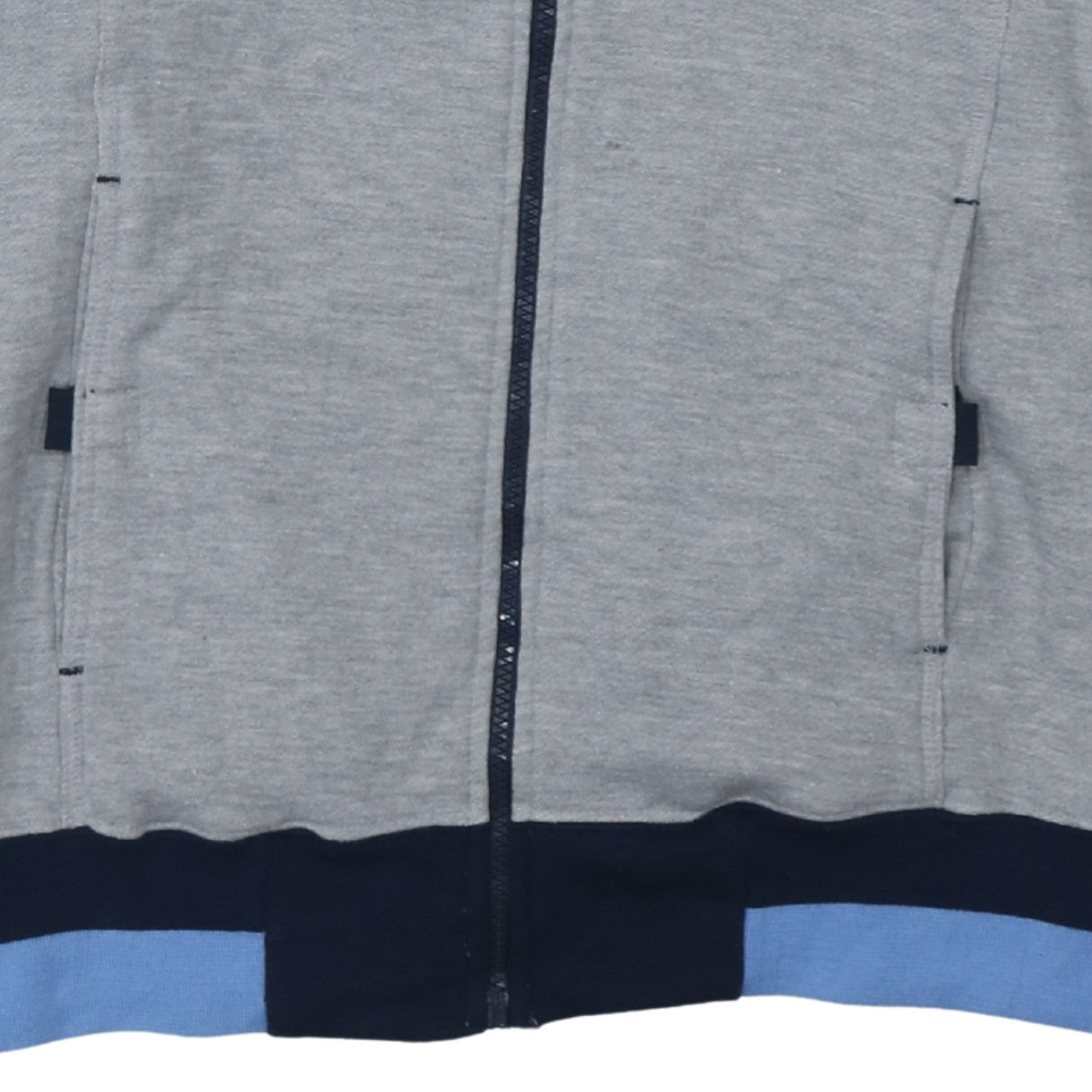 Umbro Mens Grey Full Zip Hoodie XL Sports Logo 1924 Jacket