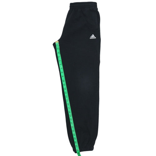 Adidas Boys Black 13-14 Years Jogger Sweatpants with Elastic Waist