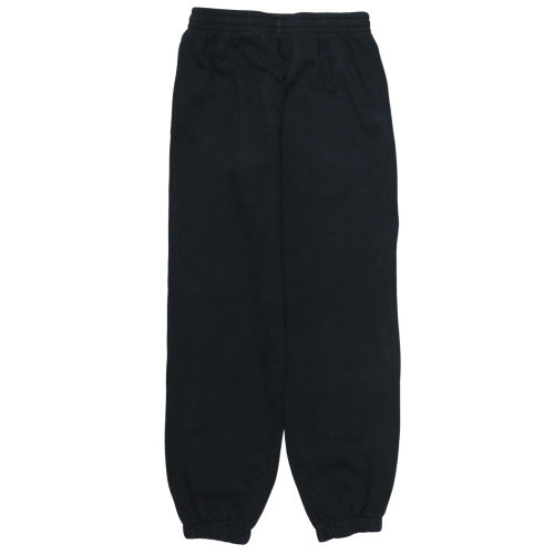 Adidas Boys Black 13-14 Years Jogger Sweatpants with Elastic Waist