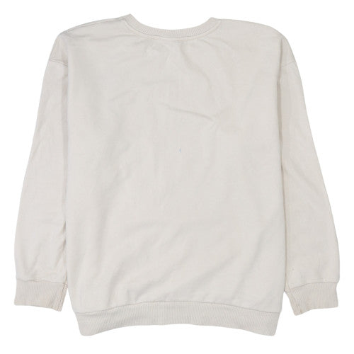 Disney Mickey & Friends Chip 'n' Dale Beige Women's Sweatshirt Size 16-18