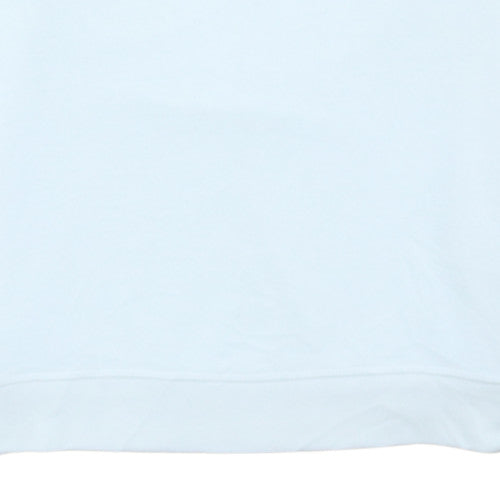 Levi's Womens White Logo Crew Neck Pullover Sweatshirt Size L
