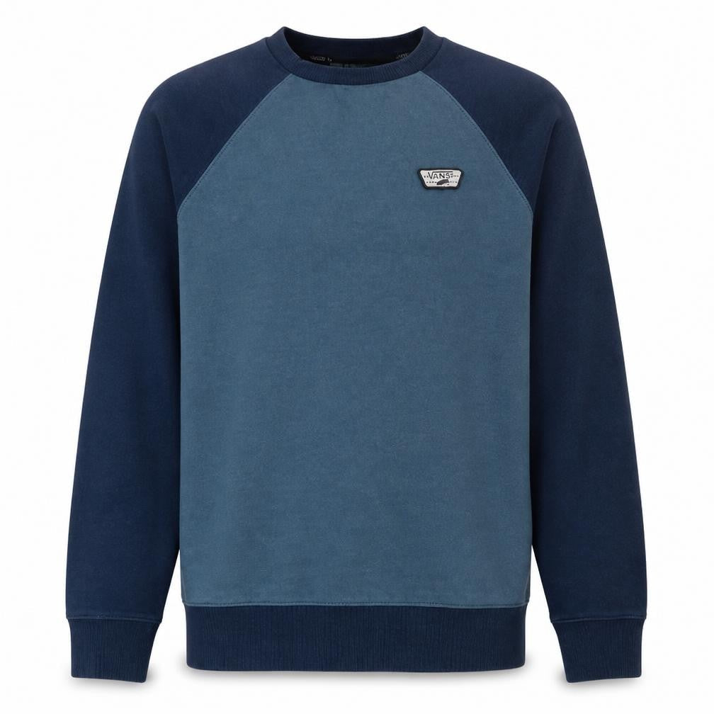 Vans Men's Blue XS Pullover Crew Neck Fleece Sweatshirt