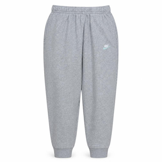 Nike Women Grey Fleece Jogger Sweatpants M Regular Fit