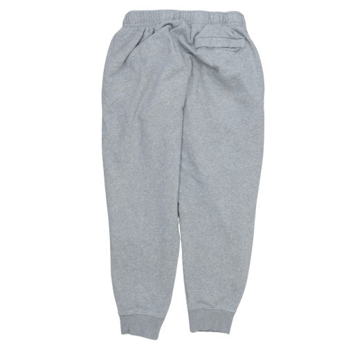 Nike Women Grey Fleece Jogger Sweatpants M Regular Fit