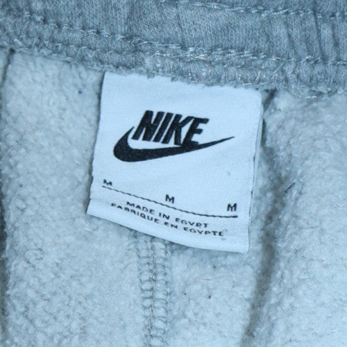 Nike Women Grey Fleece Jogger Sweatpants M Regular Fit