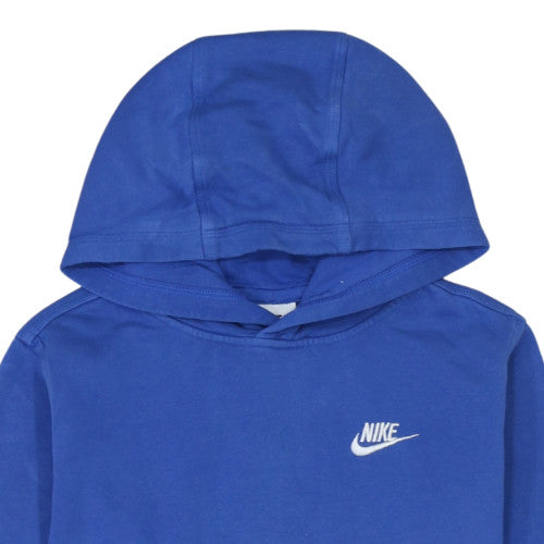 Nike Boys Blue XL Pullover Hoodie Classic Fleece Sweatshirt