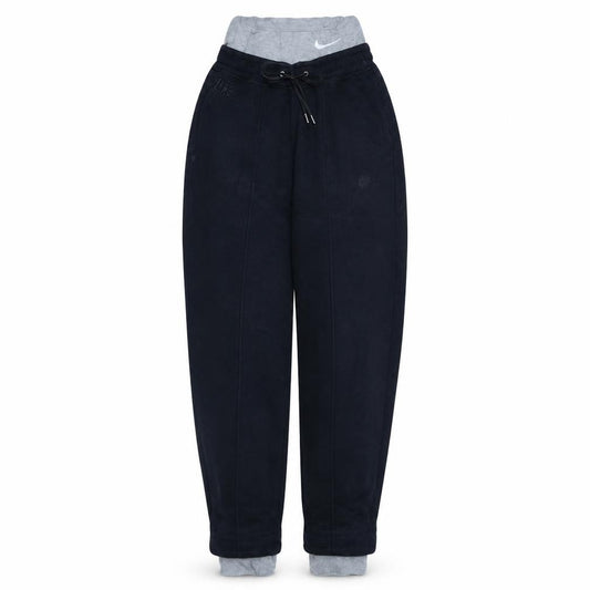 Nike Womens Black XS Jogger Sweatpants Fleece Lined Drawstring