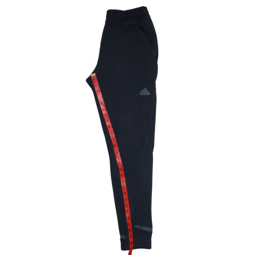 adidas Men's Black M Joggers Activewear Tapered Fit French Terry
