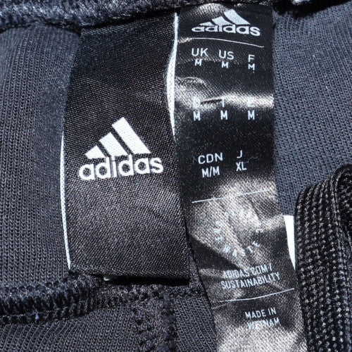 adidas Men's Black M Joggers Activewear Tapered Fit French Terry