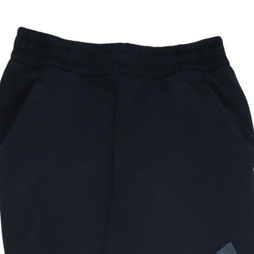 adidas Men's Black M Joggers Activewear Tapered Fit French Terry