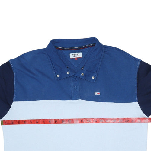Tommy Jeans Men's Blue Long Sleeve Pullover Sweatshirt Size L