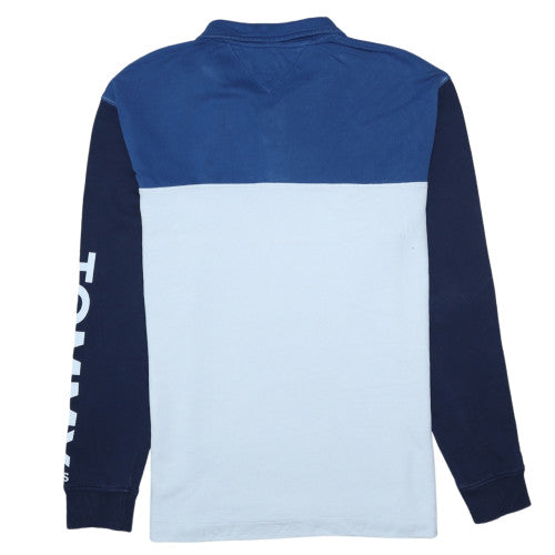 Tommy Jeans Men's Blue Long Sleeve Pullover Sweatshirt Size L