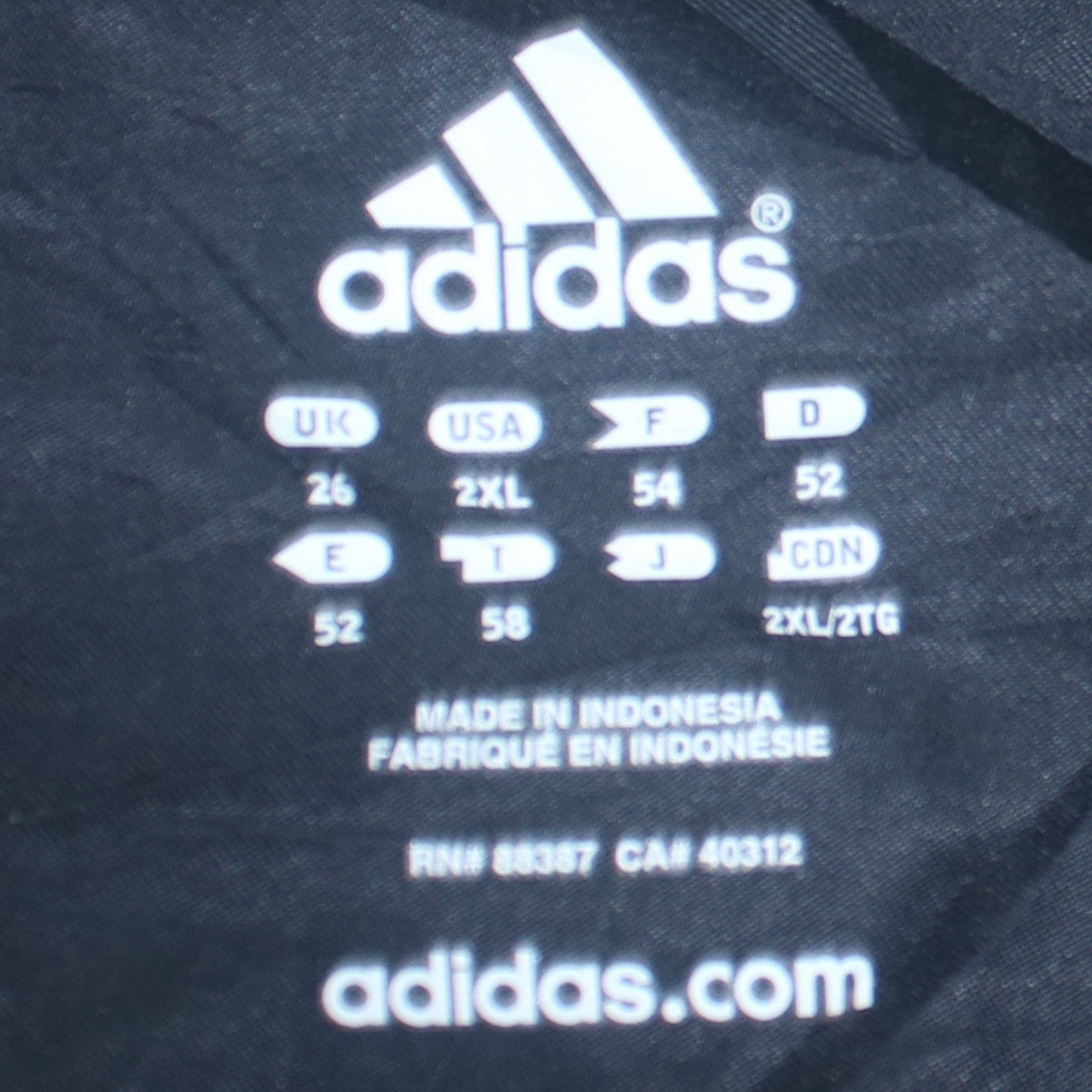 adidas Women Black 2XL Sports Full Zip Jacket Lightweight