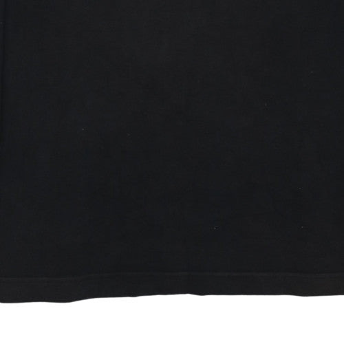 Timberland Men’s Black XL 1/4 Zip Henley Sweatshirt