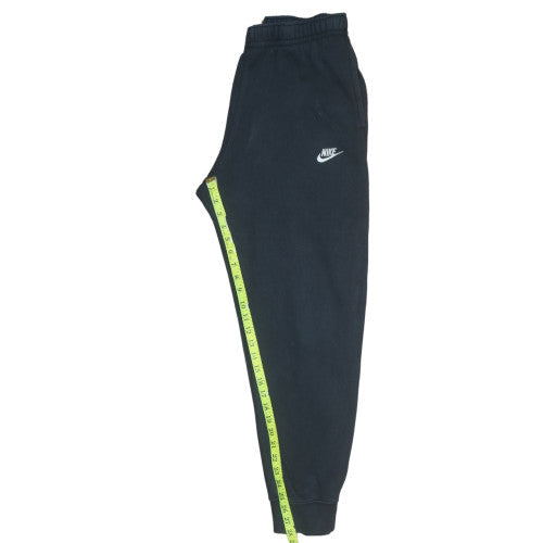 Nike Men's Black Fleece Jogger Sweatpants Medium Elastic Waist