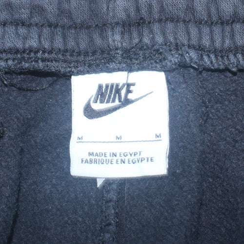 Nike Men's Black Fleece Jogger Sweatpants Medium Elastic Waist