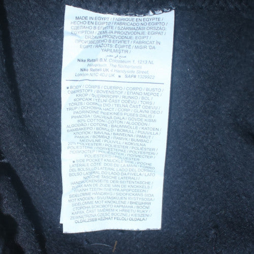 Nike Men's Black Fleece Jogger Sweatpants Medium Elastic Waist