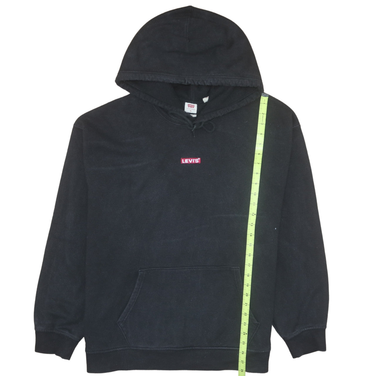 Levi's Men's Black XL Relaxed Fit Pullover Hoodie