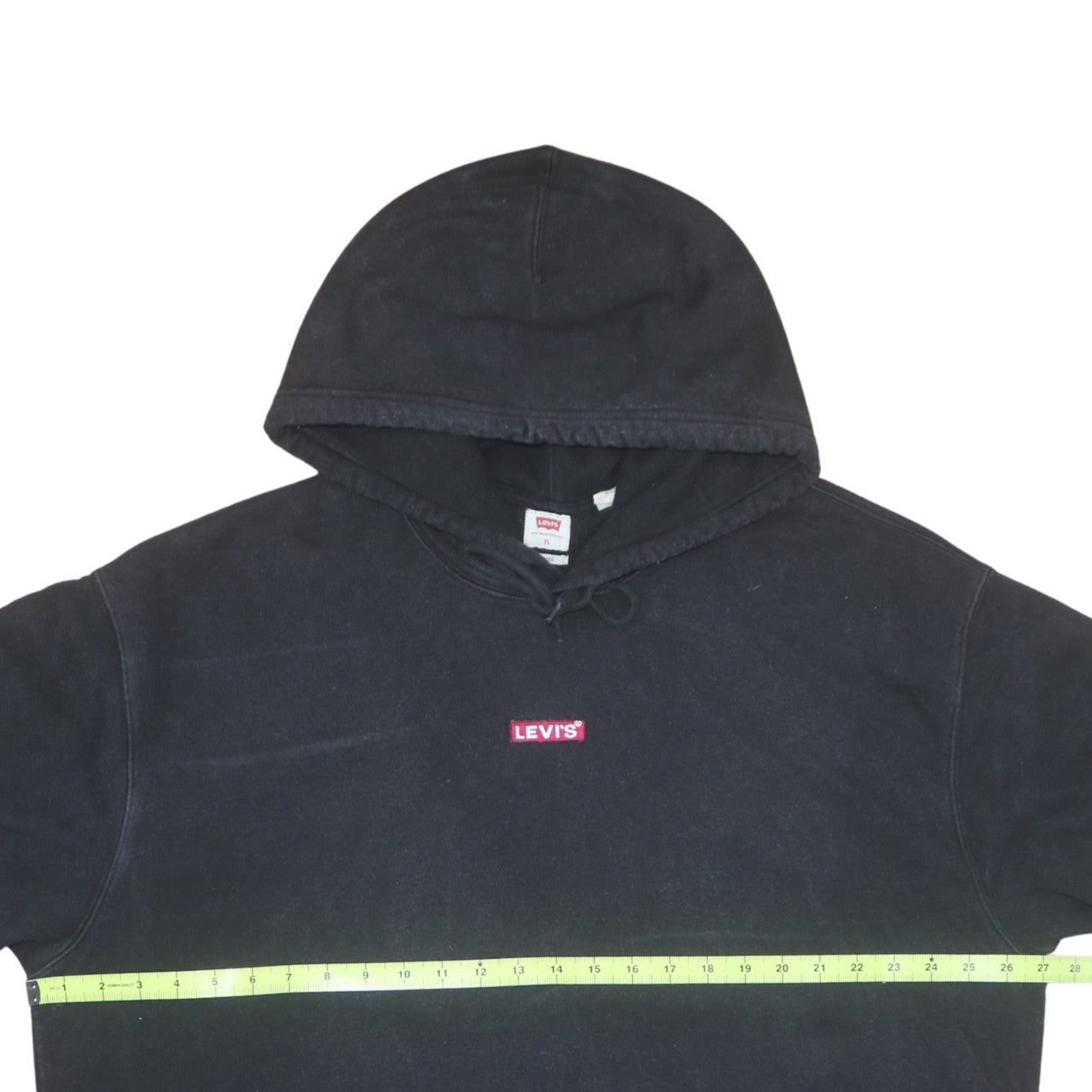 Levi's Men's Black XL Relaxed Fit Pullover Hoodie