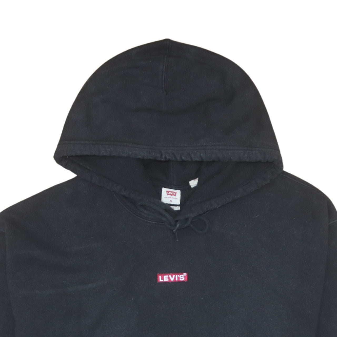 Levi's Men's Black XL Relaxed Fit Pullover Hoodie