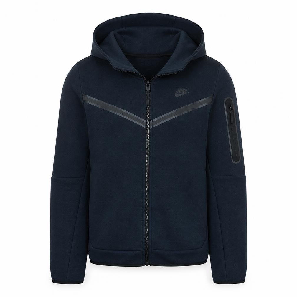 Nike Men's Black Full Zip Hoodie Size S Fleece Sportswear