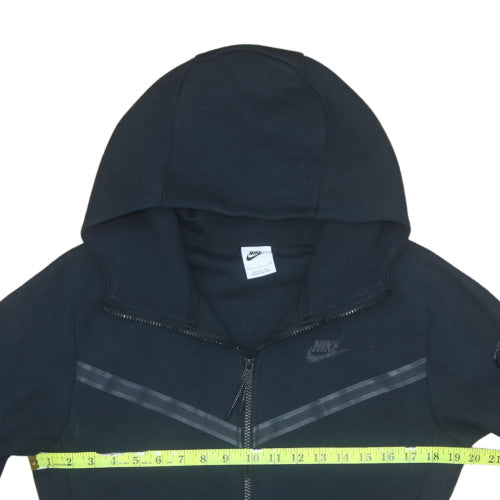 Nike Men's Black Full Zip Hoodie Size S Fleece Sportswear