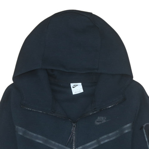 Nike Men's Black Full Zip Hoodie Size S Fleece Sportswear