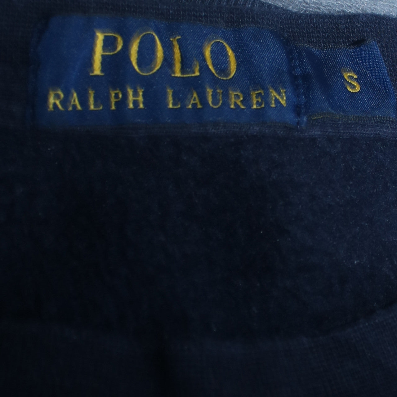 Ralph Lauren Men Blue Crew Neck Pullover Sweatshirt Size S