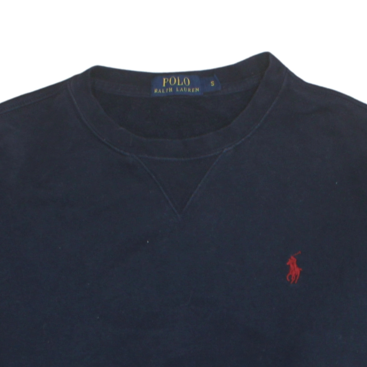 Ralph Lauren Men Blue Crew Neck Pullover Sweatshirt Size S