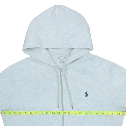 Polo Ralph Lauren Men’s Grey Full Zip Hoodie Size M Regular Fit