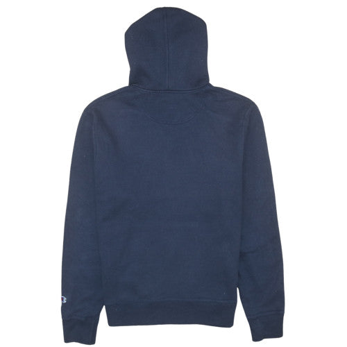 Champion Men's Blue Pullover Hoodie Size S Fleece Regular Fit