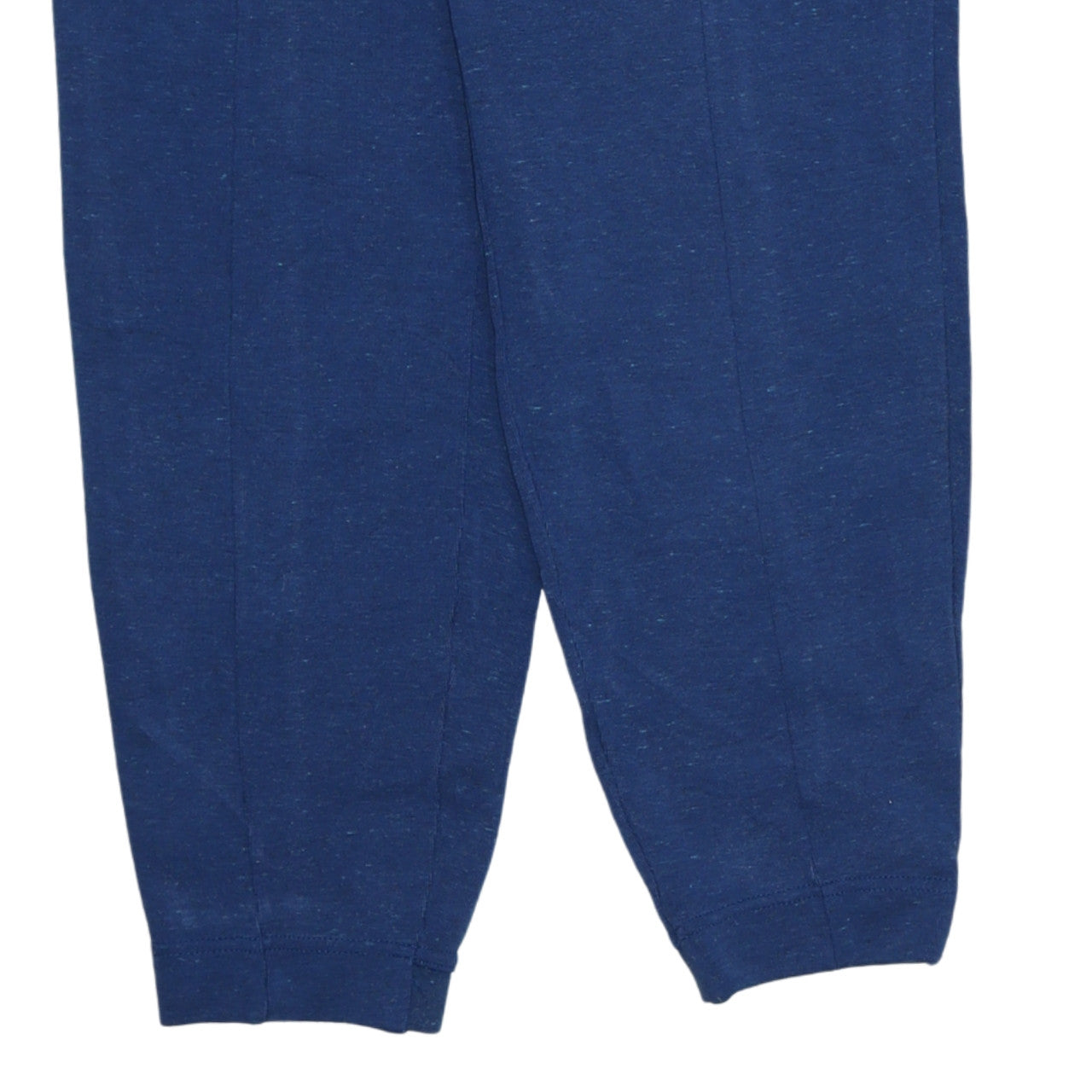 Nike Men's Blue Jogger Sweatpants M Regular Fit Zip Pocket Cotton Blend