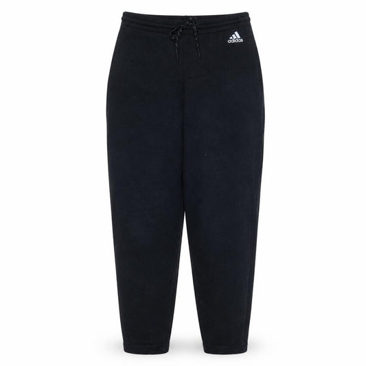 Adidas Womens Black Jogger Sweatpants Size 8-10 Fleece Activewear