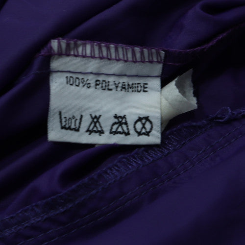 Catch and Keep Mens Purple L Windbreaker Hooded Jacket