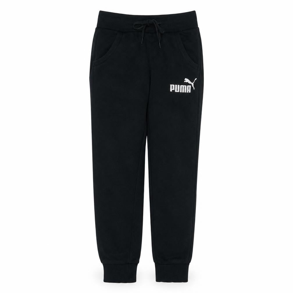 Puma Women's Black Jogger Trousers Size 10 Cotton Blend