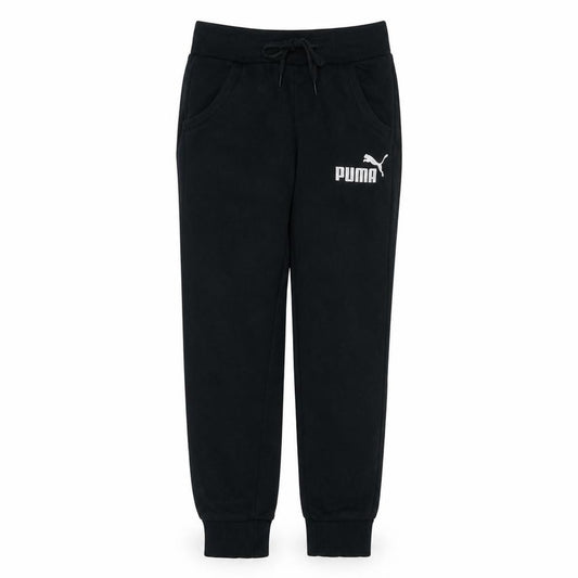 Puma Women's Black Jogger Trousers Size 10 Cotton Blend