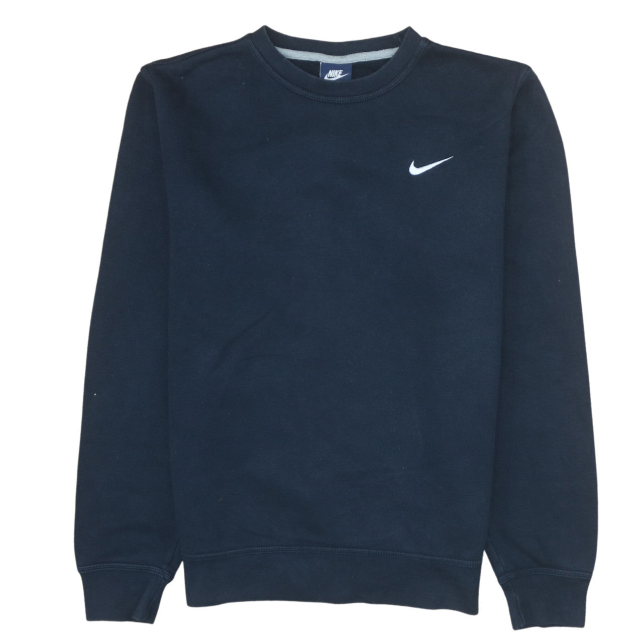 Nike Men Blue Crew Neck Pullover Sweatshirt Size M